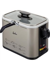 Jata FR326E fritadeira de 1,5 litros. Antiaderente. Estrutura metálica. Corpo de aço inoxidável. Limpeza fácil
