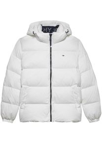 Tommy Jeans, Herren, Jacken, Giacca Piumino Essenziale (S), Weiss, S