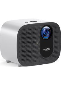 Irradio Projektor IR250H Android TV Grau und (350 lm), Beamer