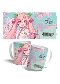 POPbuddies Hatsune Miku Tasse Sakura Miku Cherry Blossom 325 ml, Tasse