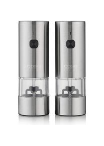 CASO GERMANY Caso SpiceDuo elektrische Salz & Pfeffermühle, Pfeffermühle + Salzmühle