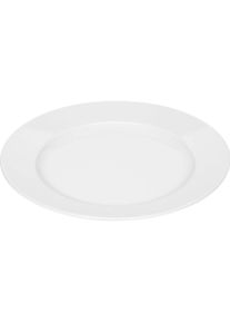 Bauscher-Weiden Bauscher 6 Teller smart weiss 27,0 cm, Teller, Weiss