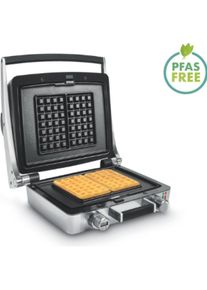 Fritel WaffleTastic CW 3637, Waffeleisen, Silber