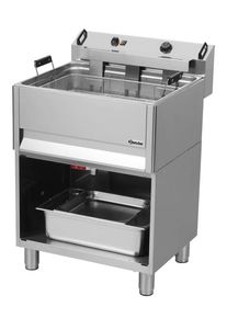 Bartscher Friteuse professionnelle à beignets - 30 l - sur meuble - 400 V | Professionnel | HoReCa | CHR