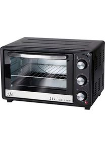 Horno de sobremesa Jata HN921 con 2 funciones: horno y grill. 21 litros. Bandeja y parrilla. Fácil limpieza. Medias externas: 44,5 x 31 x 28,5 cm