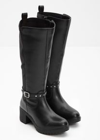 Stiefel, schwarz, Gr&ouml;&szlig;e 38, bonprix
