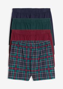 Lockere Jersey Boxershorts weit mit Baumwolle (5er Pack), blau, Größe 12 (5XL), mit Baumwolle, bonprix