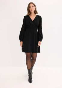 Minikleid, schwarz, Größe 40/42 (M), bonprix