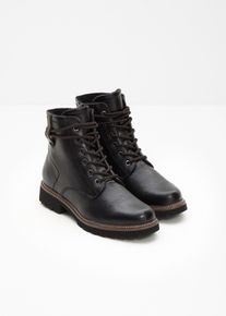 Tamaris Schnürboots, schwarz, Größe 39, bonprix