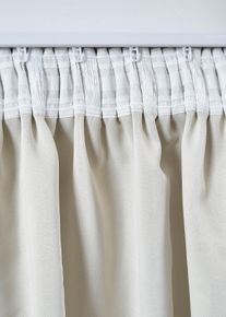 Verdunkelungsvorhang doppellagig (1er Pack), beige, Größe 225x130 cm, bonprix