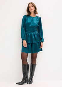 Minikleid, petrol, Größe 44, bonprix