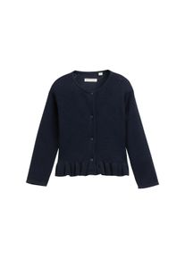 Tom Tailor Vest met ruches meisjes vesten maat 116 blauw