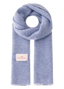 Zwillingsherz Gebreide sjaal "Zwillingsherz Patch" dames sjaals blauw