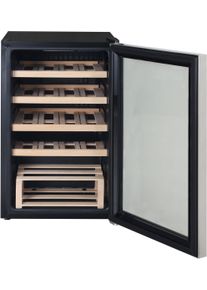 Hanseatic Wijnkoelkast HWC20FCBH-2, met digitale temperatuurweergave, led-verlichting wijnkoelkasten zwart