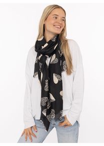 Zwillingsherz Sjaal "Safari Harten" dames sjaals zwart