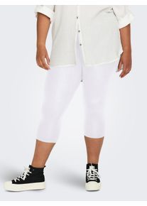 Only CARMAKOMA Caprilegging CARTIME LIFE CALF LEGGINGS JRS dames leggings maat M (46/48) wit