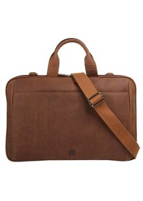 Bodenschatz Aktetas echt leder unisex tassen maat Onesize bruin