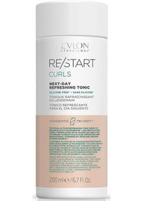 Revlon PROFESSIONAL Haartonicum Re/Start CURLS Refreshing Tonic 200 ml Herleving van krullen en golven op de tweede dag. haarstyling wit