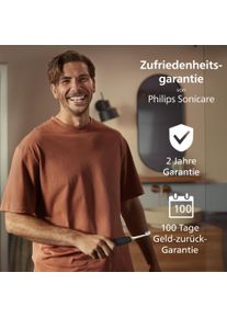 PHILIPS SONICARE Elektrische tandenborstel Series 5300 HX7108/01 met drukcontrole, 2 intensiteitsniveaus, incl. oplader mondverzorging wit