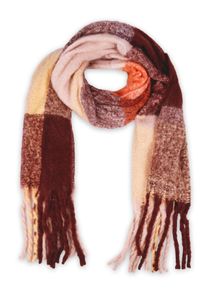 Capelli New York Modieuze sjaal lange franjes, fijne breisel, verwarmend (set, -) dames sjaals bruin