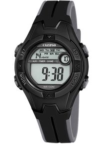 Calypso Watches Chronograaf Junior Collection Kinderhorloge, quartz horloge, armbandhorloge, digitaal, datum, stopwatchfunctie heren accessoires zwart