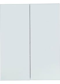 Welltime Spiegelkast Sovana Badkamerkast optioneel met of zonder verlichting - (B/D/H) 60/18/67 cm spiegels & verlichting wit