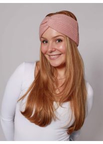 Zwillingsherz Hoofdband "Rib" dames mutsen roze