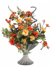 I.GE.A. Kunstplant Wilde rozen (1 stuk) kunstplanten roze