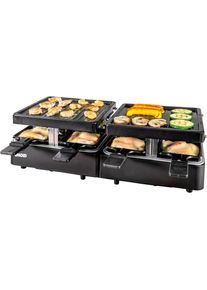 Unold Elektro Unold Raclette 48755 RACLETTE Uitschuifbaar gourmetstellen zwart