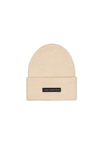 Alpha Industries Skimuts Rubber Logo Beanie dames mutsen maat Onesize bruin