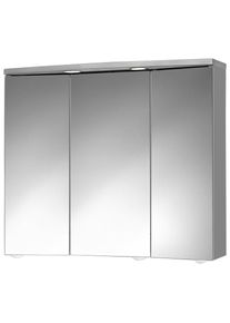 Jokey Spiegelkast Trava LED 75 cm breed spiegels & verlichting zilver(kleur)