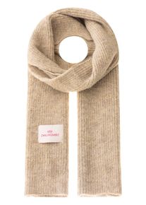 Zwillingsherz Gebreide sjaal "Zwillingsherz Patch" dames sjaals beige