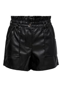 Only Short ONLANNIE FAUX LEATHER SHORTS OTW dames korte broeken maat S (36) zwart