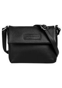 Bruno Banani Schoudertas echt leder dames tassen maat Onesize zwart