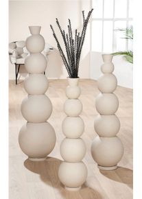 Casablanca by Gilde Vloervaas Bodenvase "Rotonda" (1 stuk) vazen & bloempotten grijs