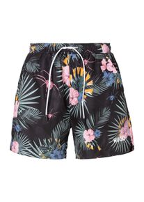 HUGO underwear Zwemshort CALALA met tropisch patroon heren zwembroeken maat S zwart