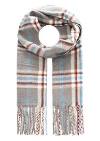 Zwillingsherz Sjaal "Geruit" heren sjaals grijs