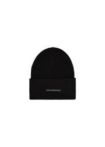 Alpha Industries Skimuts Rubber Logo Beanie dames mutsen maat Onesize zwart