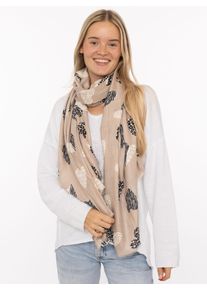 Zwillingsherz Sjaal "Safari Harten" dames sjaals beige