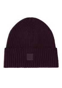 Cecil Gebreide muts Beanie in uni kleur dames mutsen rood