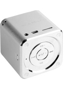 Technaxx Portable luidspreker Mini MusicMan Soundstation (1 stuk) alle luidsprekers zilver(kleur)