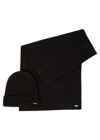 BOSS Sjaal Liviliana Set (set, 2 stuks) dames sjaals zwart