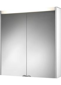 Jokey Spiegelkast Decor aluminium led Aluminium, 65,4cm breed spiegels & verlichting maat -