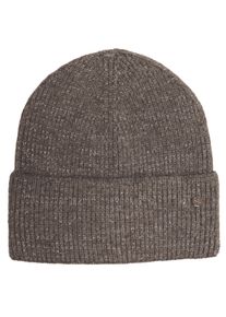 Capelli New York Beanie Gebreide muts met subtiel verwerkte glitterdraadjes dames mutsen grijs