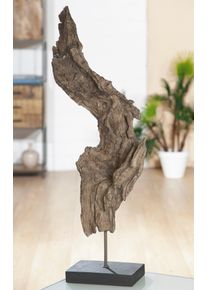 Gilde Decoratief object Boomwortel Hoogte 69 cm, in drijfhout-look, decoratief in eetkamer & woonkamer (1 stuk) woonkamer bruin