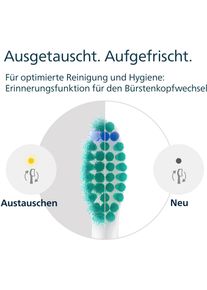 PHILIPS SONICARE Opzetborstels C1 ProResults HX6016/87 opzetbaar, met geluidstechnologie, standaardformaat opzetborstels wit