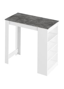 Barový stôl AUSTEN, sivý