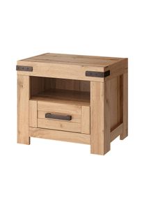 Nočný stolík MORATIZ, dub Wotan
