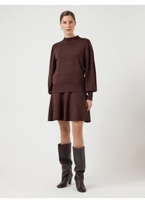 Y.A.S Minirok YASFONNY HW KNIT SKIRT S. NOOS dames minirokken maat L (40) bruin