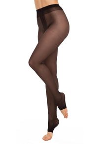 GLAMORY Panty My Size teen open, elastisch, plus size dames panty's & leggings maat 40/42 zwart